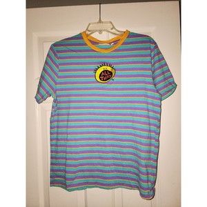Adult Nickelodeon All That Tshirt Sz M Retro Striped 90’s Show
